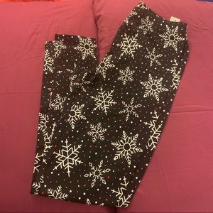 No Boundaries Holiday Ankle Leggings